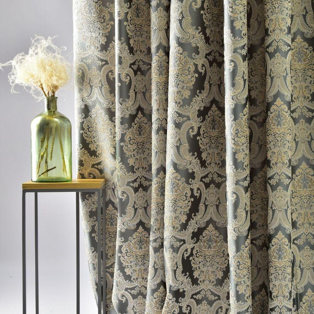 Тканина портьєрна жакардова Мона V-22 Хвоя (19311)