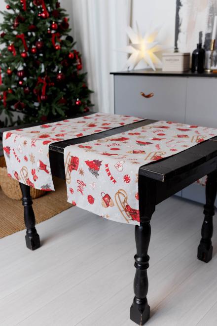 Доріжка Прованс Noel 40x136 см (42168) - фото 7 Доріжка Прованс Noel 40x136 см (42168) - фото 7