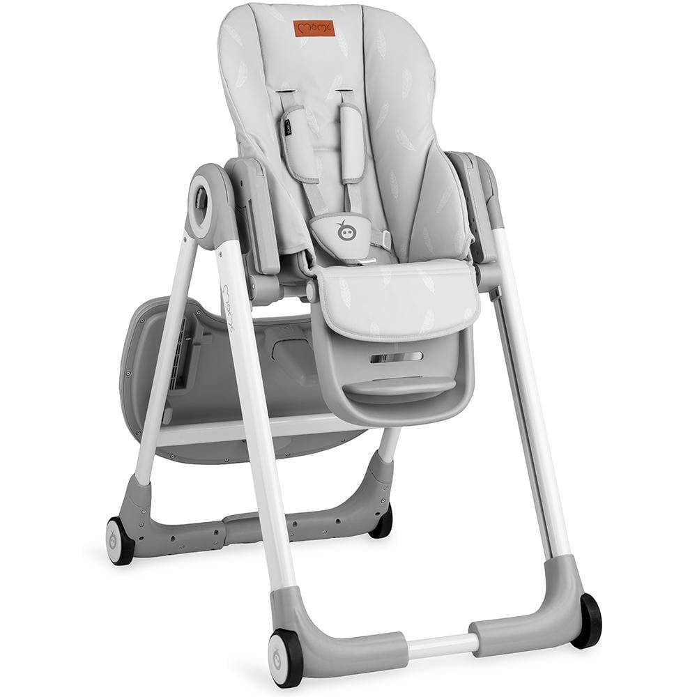 Стульчик для кормления MoMi LUXURIA Light Grey - фото 2