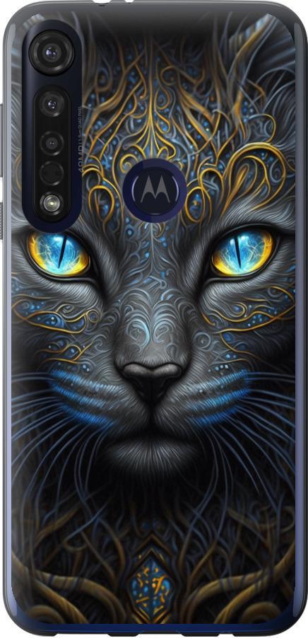 Чехол на Motorola G8 Plus Кошка (5548u-1837-42517)