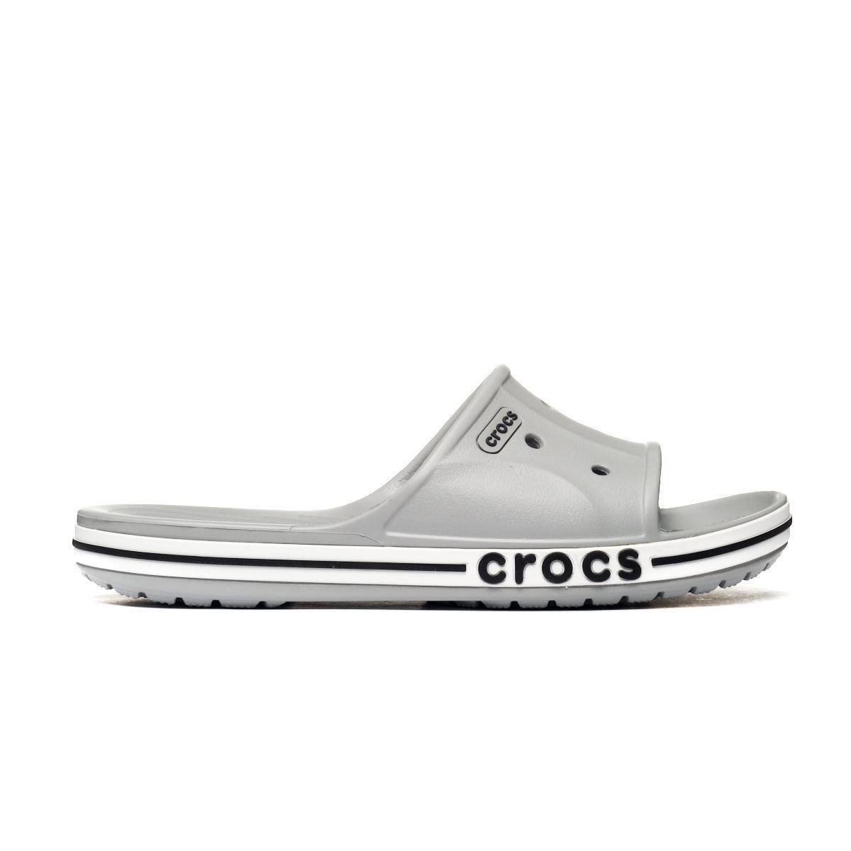 Шлепанцы Crocs Bayaband Slide 205392-007 р. M10W12/43/44 28 см Light Grey (404221be)