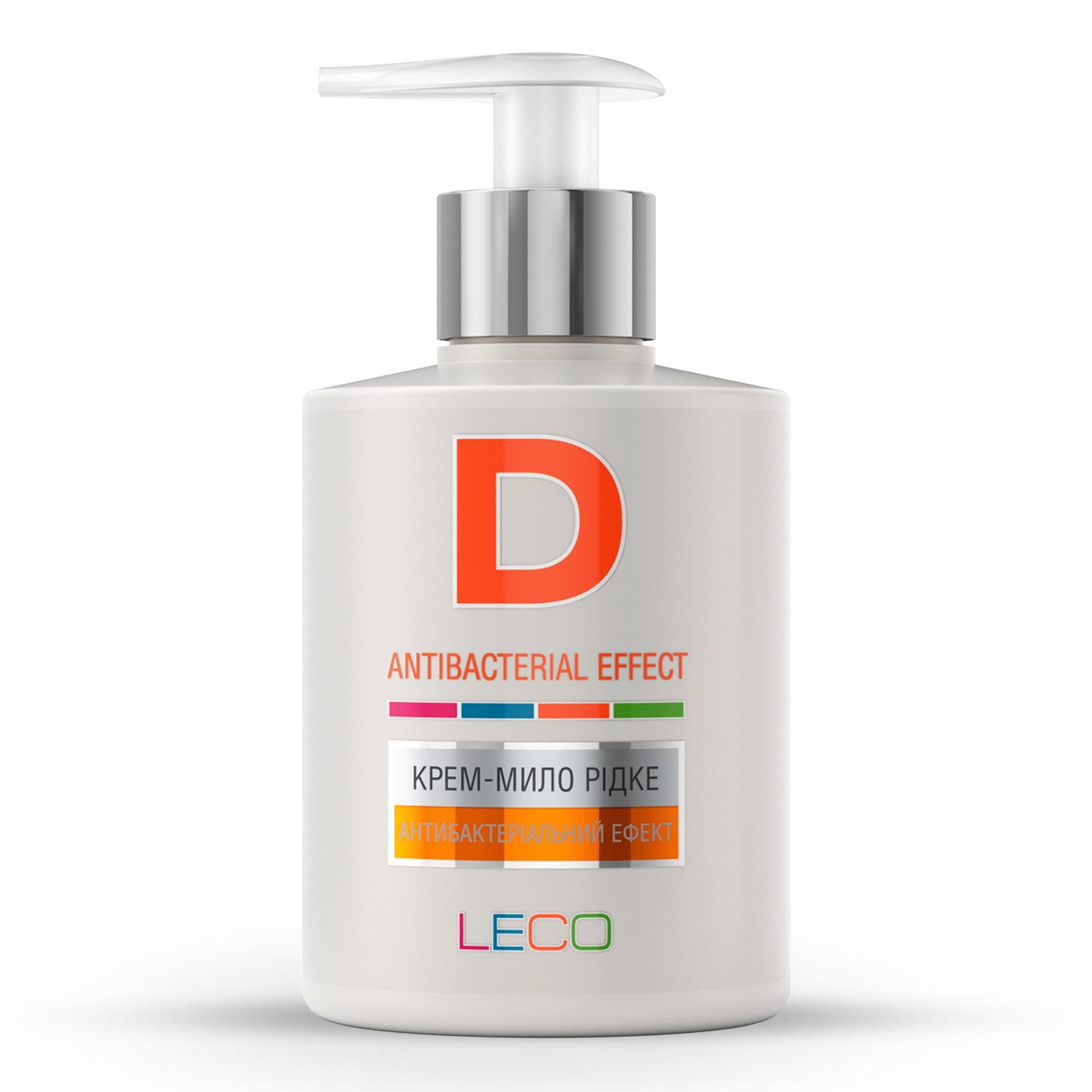 Крем-мило Leco D Антибактеріальне рідке 300 мл (XL 40031)