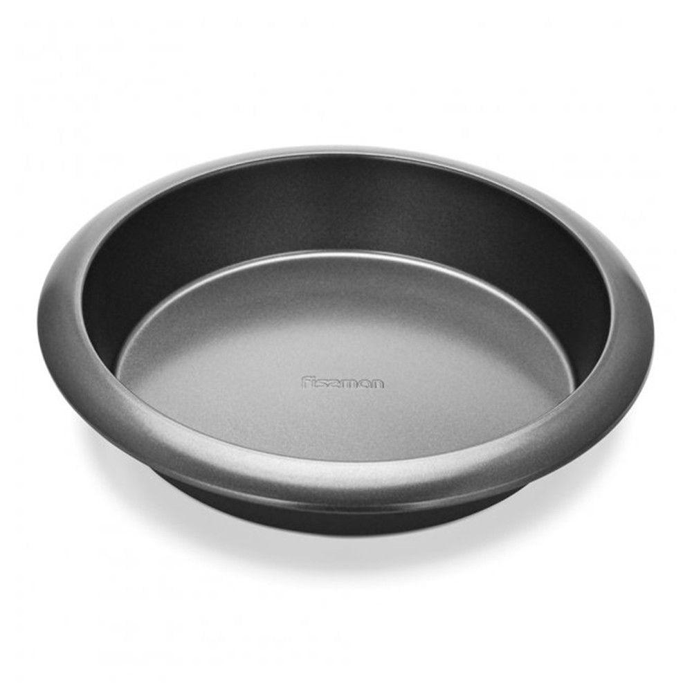 Форма для выпекания Fissman круглая 29,5х5,2 см Темно-серый (5667)