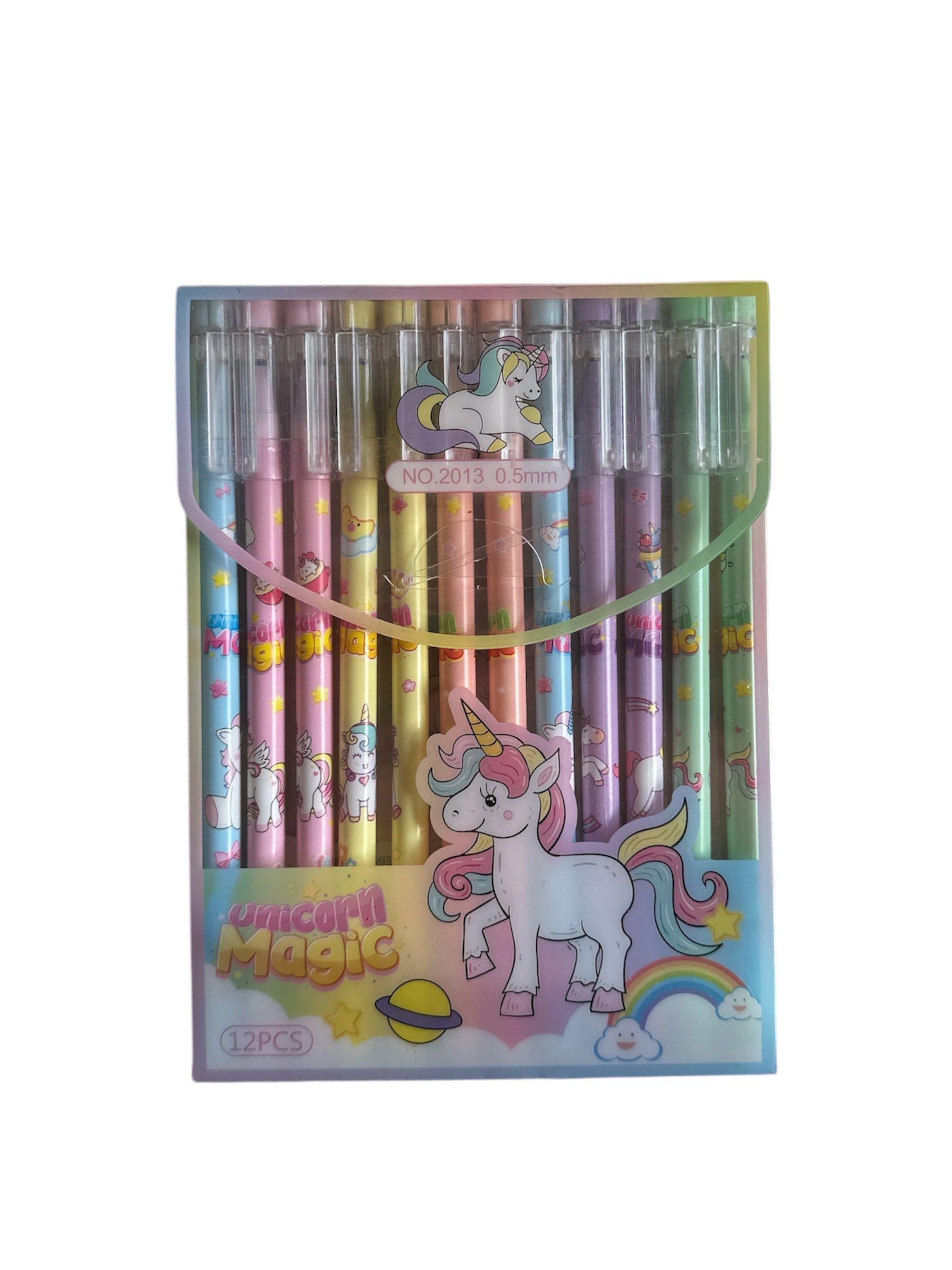 Ручка гелевая Пиши-стирай Unicorn Magic 12 шт. (26158306)