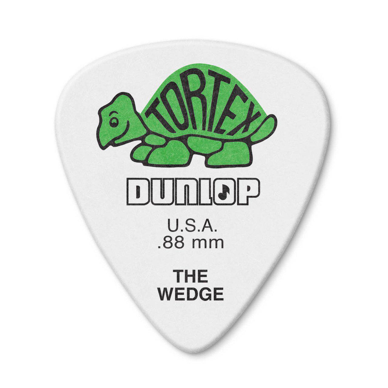 Медіатор Dunlop 424P.88 Tortex Wedge 0,88 мм 12 шт. (116392)