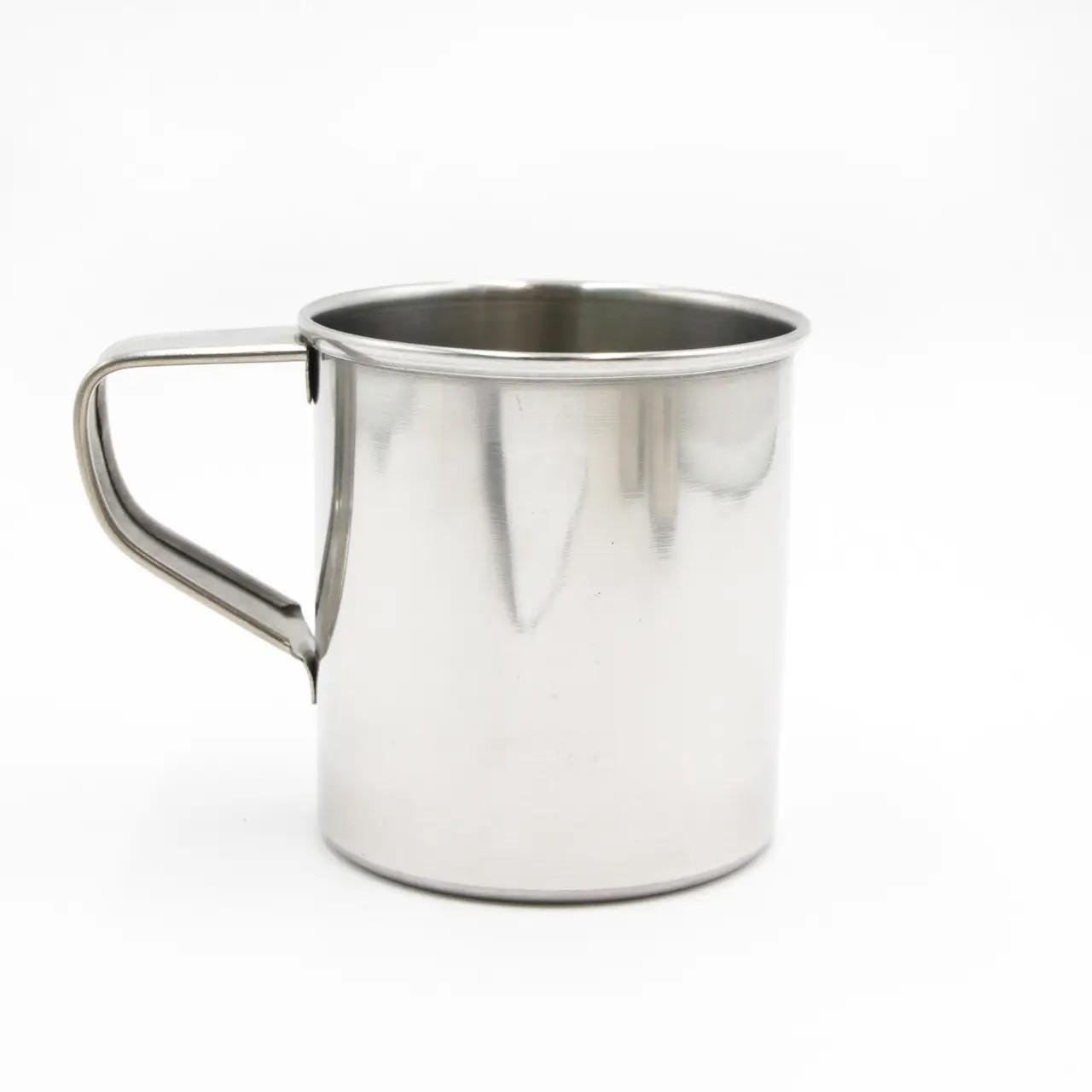 Кухоль з нержавіючої сталі 300 мл ø 8 см Кухоль з нержавіючої сталі 300 мл ø 8 см