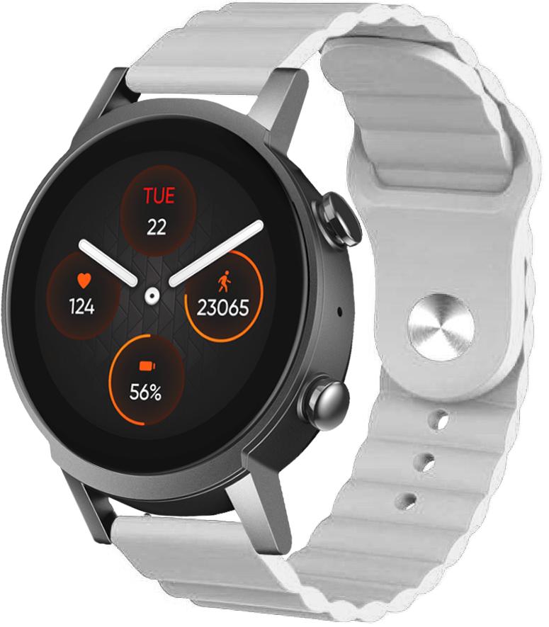 Ремешок Wave для Mobvoi TicWatch E3 White (26771-29)