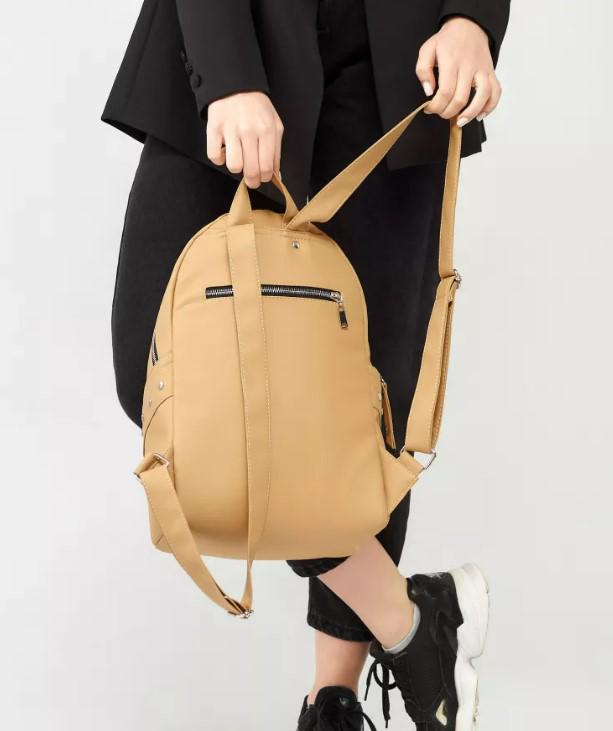 Рюкзак жіночий Sambag Dali BPS Бежевий (15373026e) - фото 2 Рюкзак жіночий Sambag Dali BPS Бежевий (15373026e) - фото 2