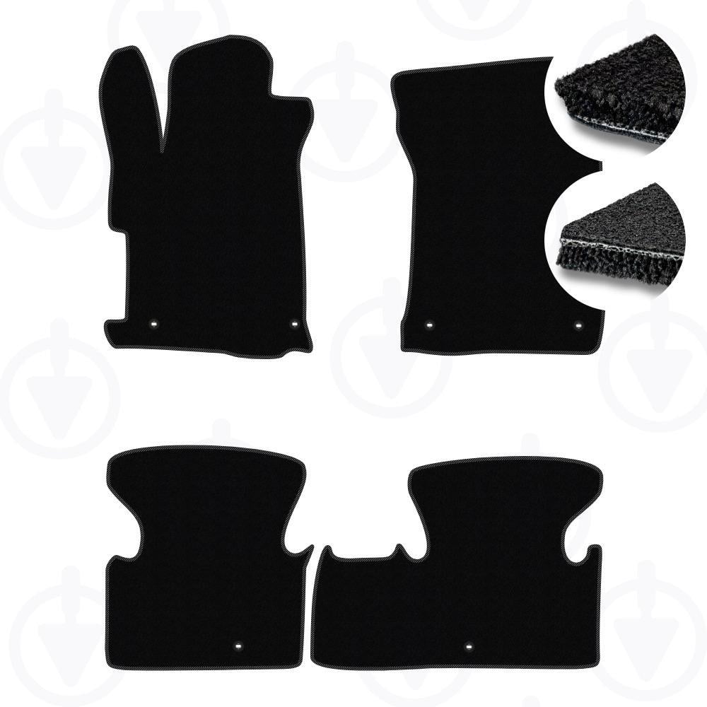 Комплект ковриков в салон Star-Tex для Acura ILX 2015-2022 р. текстиль/Magnum Черный (10001-68-21-41)