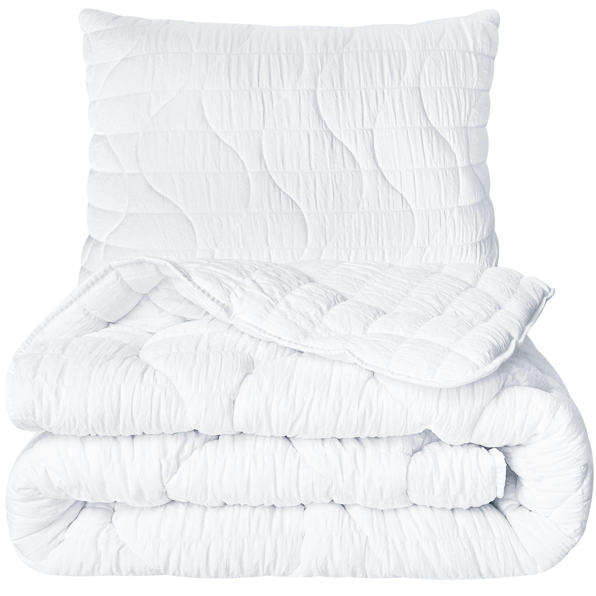 Набір постільний полуторний IDEIA CloudDream ковдра 140х210см/подушка 50х70 см Білий (26355)