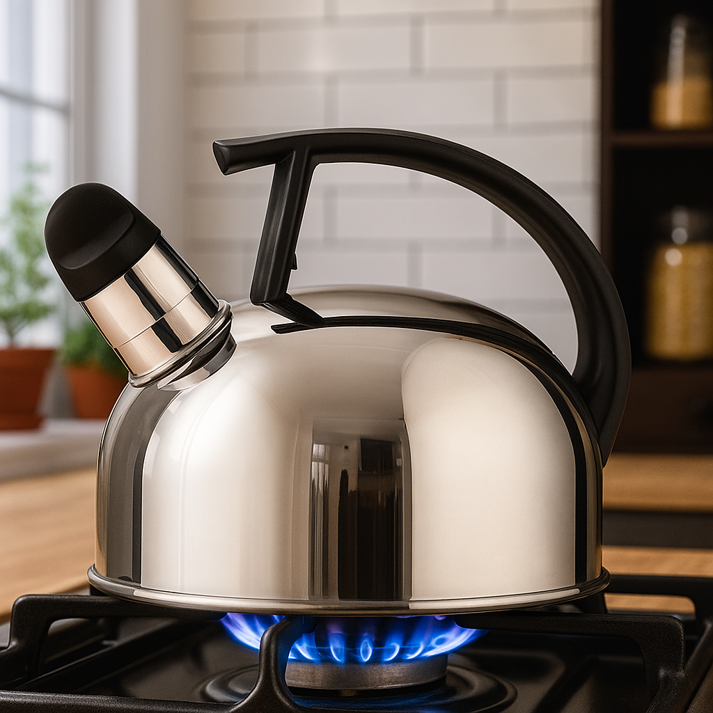 Чайник для плиты со свистком EdgeSteel нержавеющая сталь одинарное дно 1,5 л (03-MH-1762) - фото 5 Чайник для плиты со свистком EdgeSteel нержавеющая сталь одинарное дно 1,5 л (03-MH-1762) - фото 5