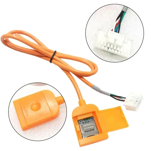 Кабель для подключения SIM-карты к магнитоле Android (0077/orange) - фото 4
