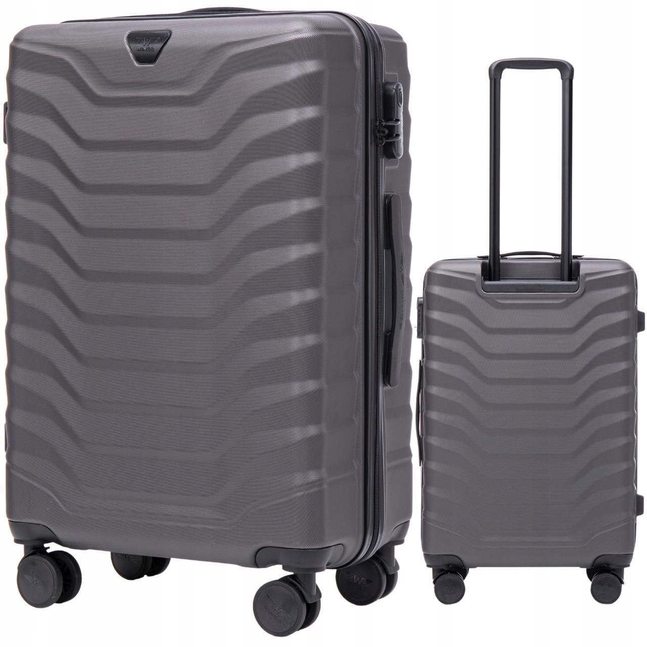 Чемодан дорожный Wings PEA01 S Темно-серый (2761308537) - фото 7 Чемодан дорожный Wings PEA01 S Темно-серый (2761308537) - фото 7