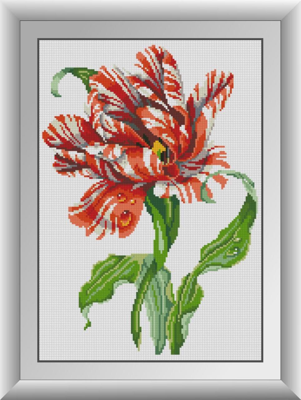 Алмазная мозаика Dream Art Тигровый тюльпан 32x46 см (DA.30276)