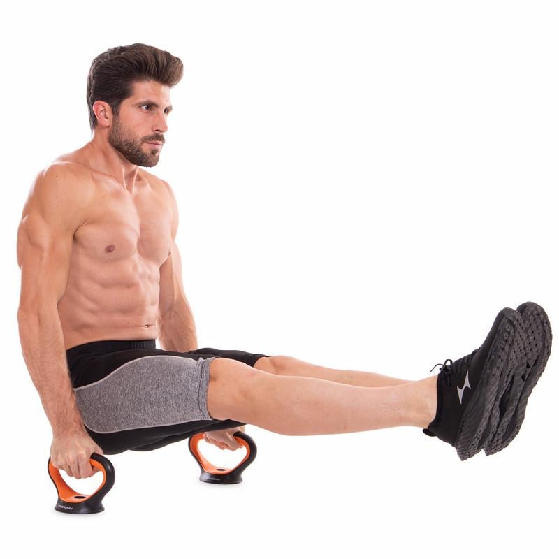 Набор гантели штанга гири упоры SC-80016-20 FED 6в1 20 кг 2 грифа 33 см удлинитель грифа 26 см диски (SC-80016-20) - фото 2