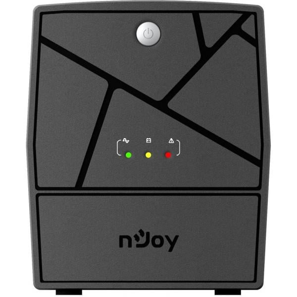 Источник бесперебойного питания Njoy Keen 1000 (UPLI-LI100KE-CG01B) Lin.int., AVR, 4 x евро, пластик