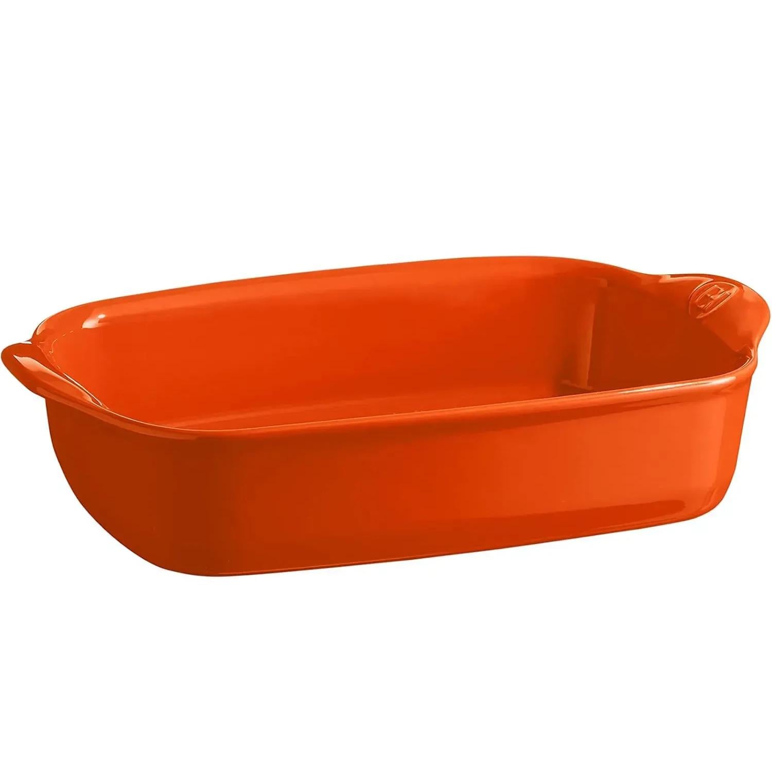 Форма керамическая Emile Henry Ovenware 30x19 см Оранжевый (769650)