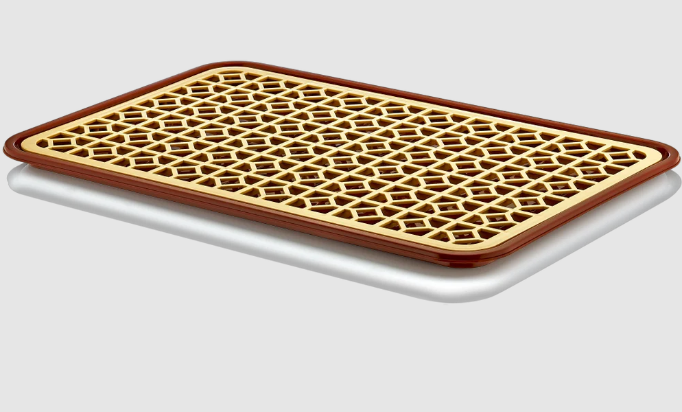 Сушилка пластиковая Plast для стока воды Коричневый (MR12634)