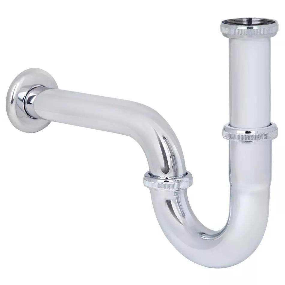 Сифон для раковины Wezer WSR-102S 1 1/4" впуск Хром (232782) Сифон для раковины Wezer WSR-102S 1 1/4" впуск Хром (232782)