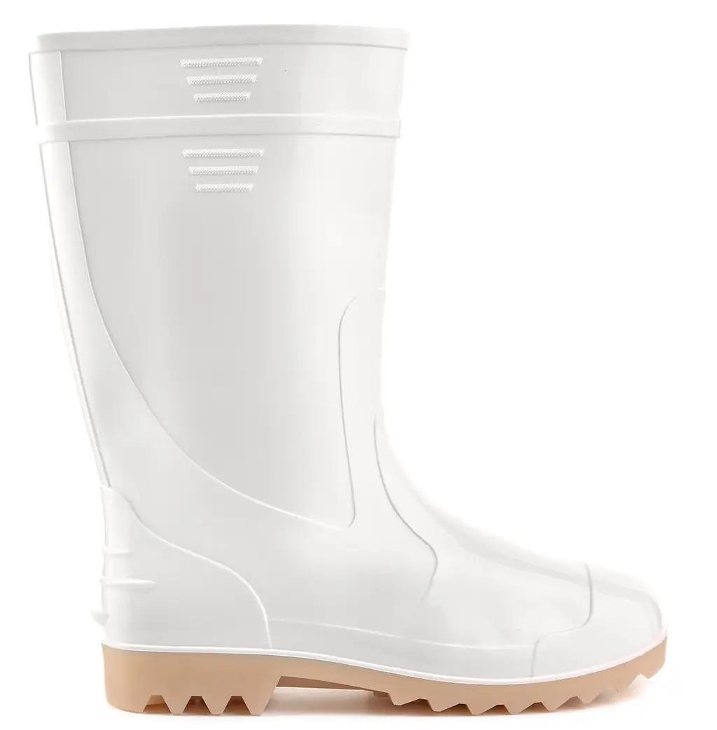 Сапоги резиновые Litma ПВХ женские р. 38/39 Белый (4213044) - фото 2