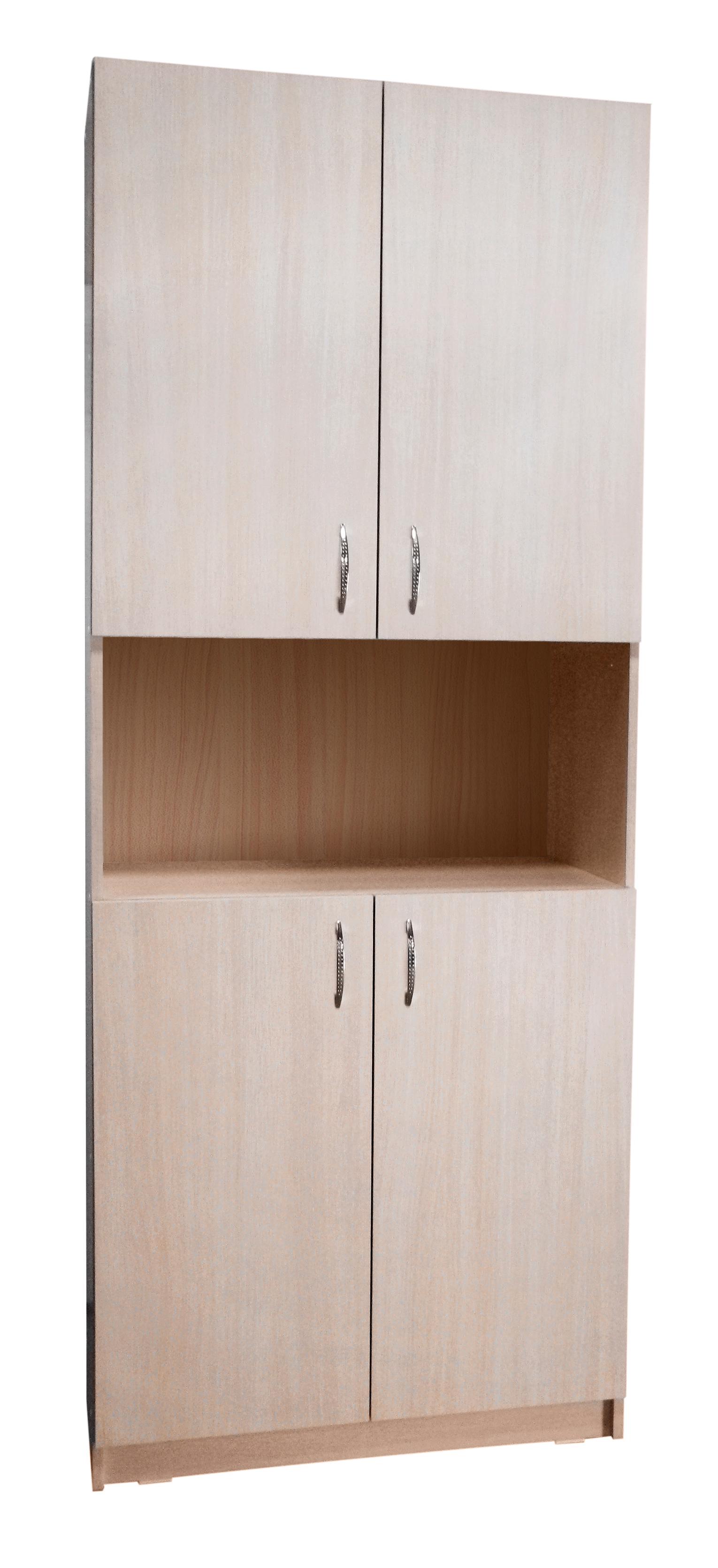 Шафа для документів МАКСІ-МЕБЛІ 4 двері/полиці тип С 900x1900x400 мм Дуб молочний (5103517)