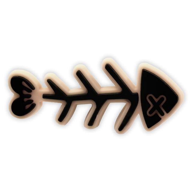 Джибитсы для кроксов Скелет рыбки (HYB263-10)