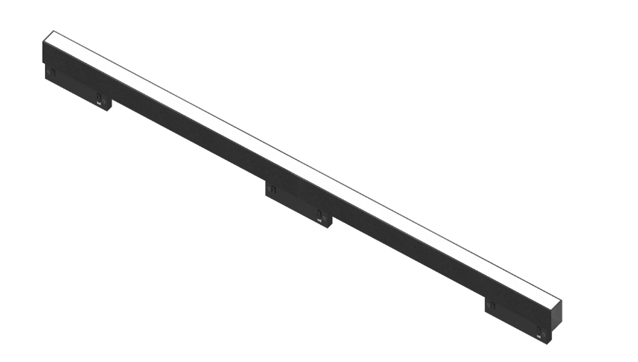 Світильник магнітний трековий MERALLI LINE BOX600 18W 3000K/6000K регульована WIFI 2,4G TUYA Чорний (TRVBLB600)