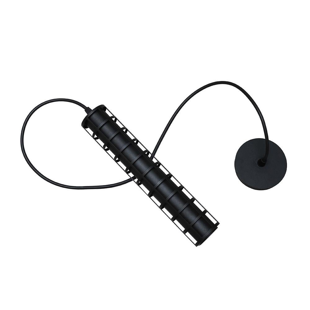 Подвесной светильник MSK Electric Dresden с геометрическим каркасом под лампу Е14 Черный (NL 4230 BK)