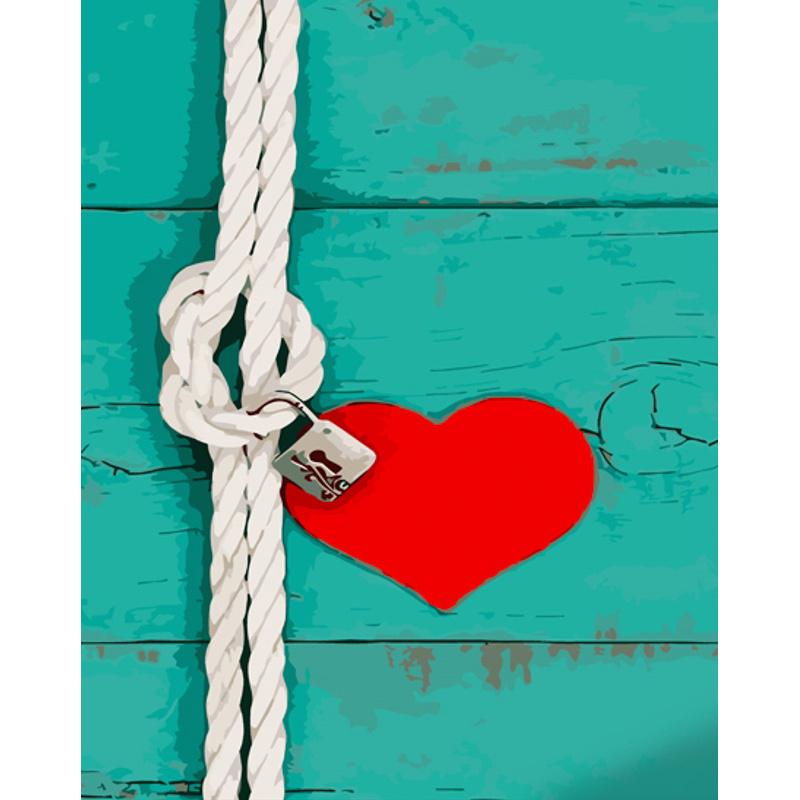 Картина по номерам Strateg Премиум Замок любви 40x50 см (GS1046)