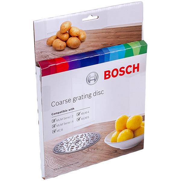 Диск-теркт большой MUZ45RS1 для кухонного комбайна Bosch MCM и MUM (00000009216) Диск-теркт большой MUZ45RS1 для кухонного комбайна Bosch MCM и MUM (00000009216)