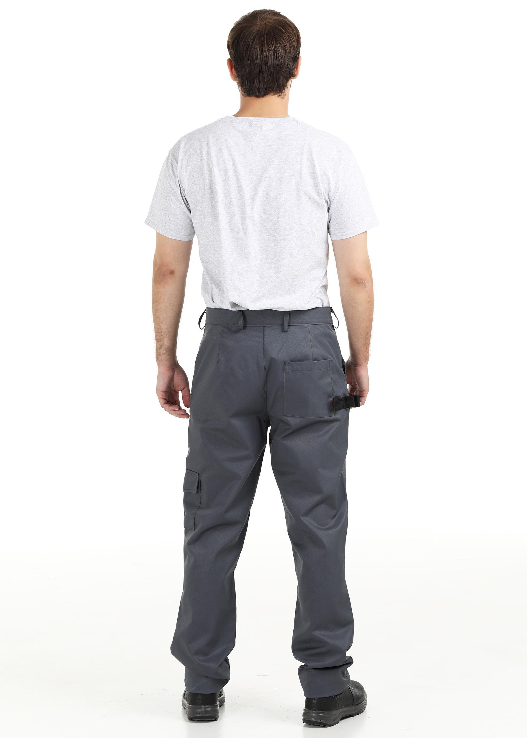 Штани робочі Оптима 55551055 р. 48-50/ 3-4 см Сірий (55551055) - фото 2