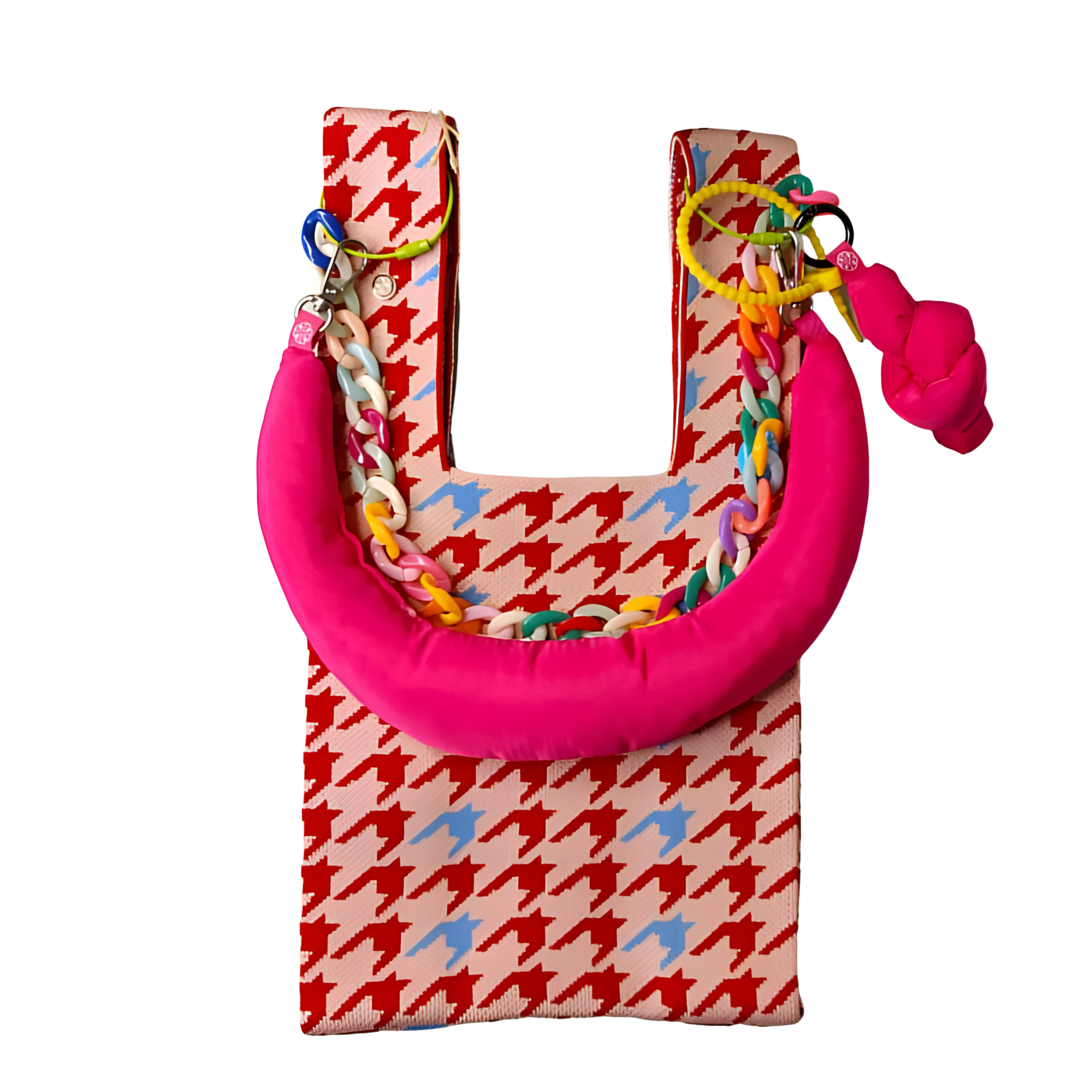 Сумка вязаная Красный (25-549) - фото 1 Сумка вязаная Красный (25-549) - фото 1