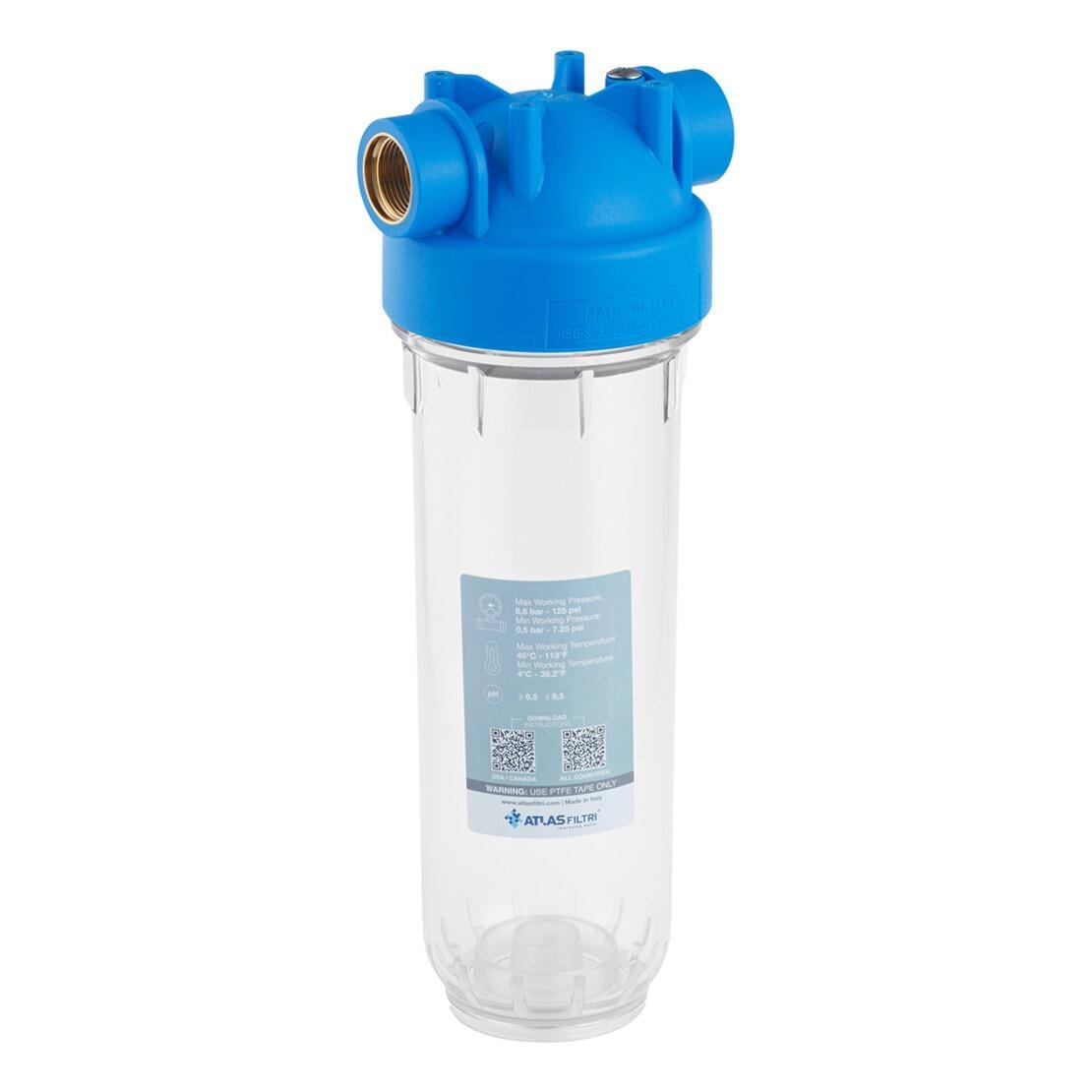 Фильтр-колба Atlas Filltri DP 10 Mono 3/4" OT TS Complete Housing RA1380401 (CV029892)