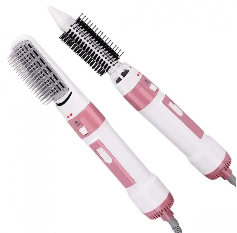 Стайлер-фен для укладки волос Gemei GM-4836 1200 Вт Розовый (2104618631) - фото 2 Стайлер-фен для укладки волос Gemei GM-4836 1200 Вт Розовый (2104618631) - фото 2