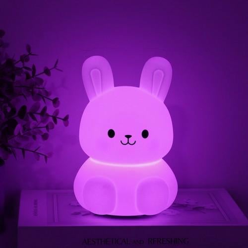 Ночник ARDERO SNL-R02ARD Зайчик RGB Белый (27813939) - фото 5 Ночник ARDERO SNL-R02ARD Зайчик RGB Белый (27813939) - фото 5