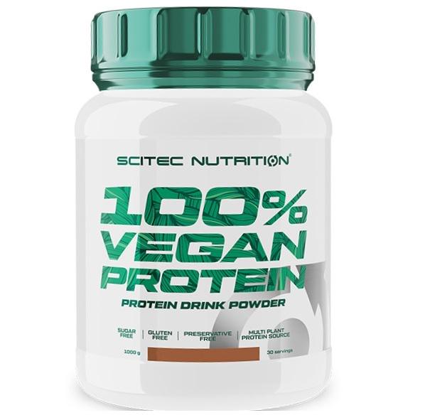 Протеин Scitec Nutrition 100% Vegan Protein 1000 г 30 порций Hazelnut Walnut