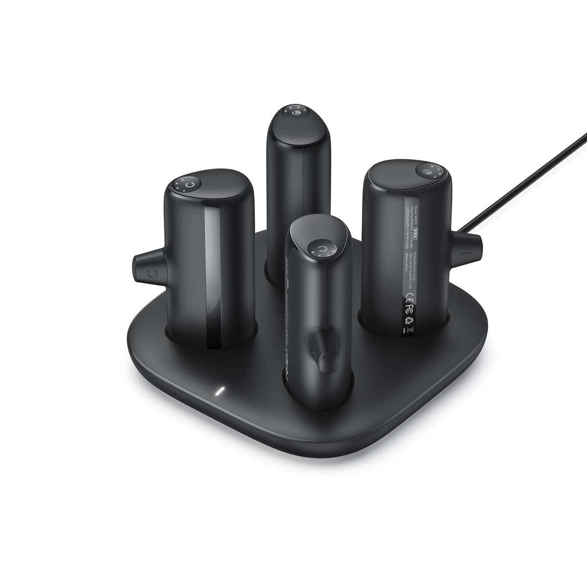 Акумулятор зовнішній Veger Pogo W007CK set 4 x 5000 mAh Black (W007CK)