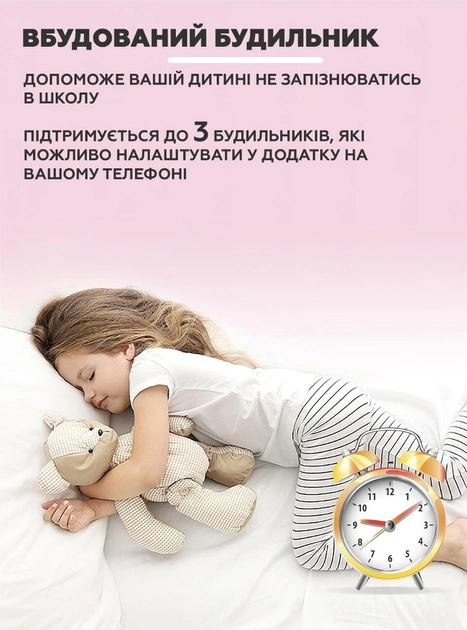 Смарт-годинник дитячий Smart Baby Watch LT21 з GPS Рожевий - фото 7