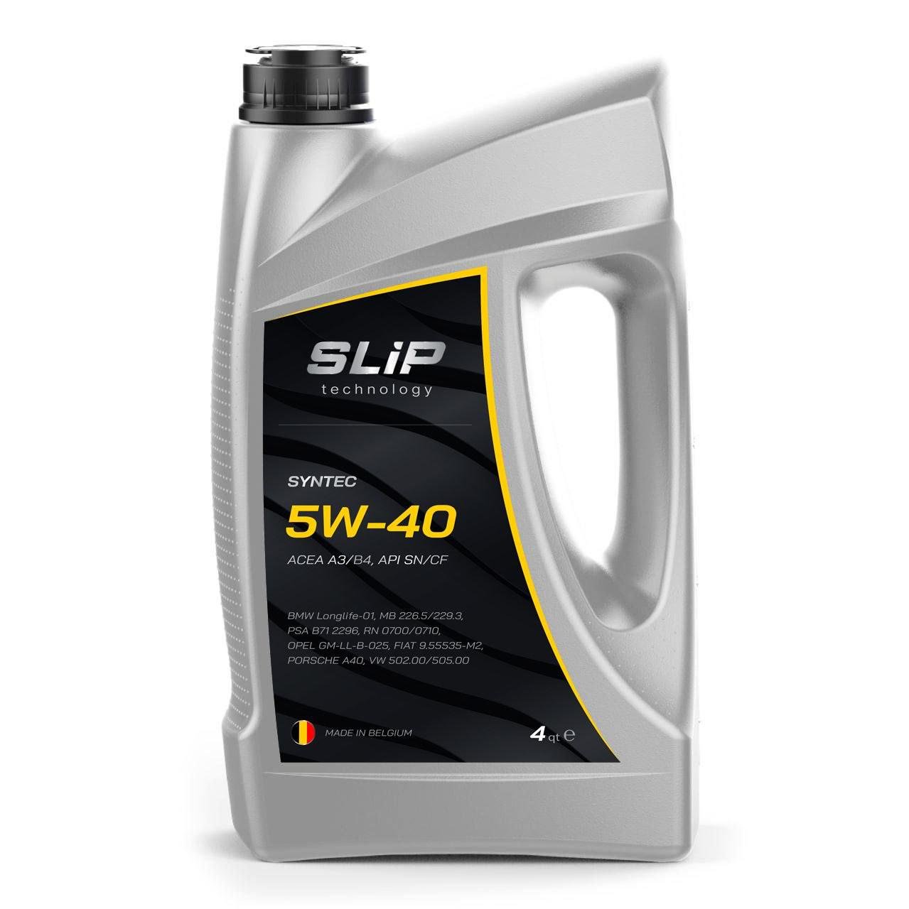 Моторне мастило синтетичне Slip 5W-40 SYNTEC 4 л (25909888)