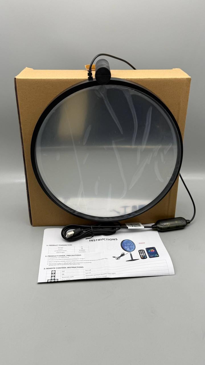 Нічник світлодіодний RGB KBB-57 Чорний (KBB-57)