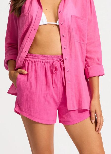 Шорты женские Seafolly М Розовый (55208-SH-pink)