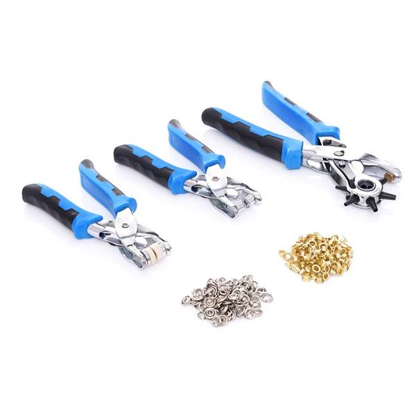 Набір TAGRED пробійник для шкіри 2.5/3/3.5/4/4.5/5 мм та плоскогубці з люверсами/кнопками 128 одиниць (ТА4170) - фото 9 Набір TAGRED пробійник для шкіри 2.5/3/3.5/4/4.5/5 мм та плоскогубці з люверсами/кнопками 128 одиниць (ТА4170) - фото 9