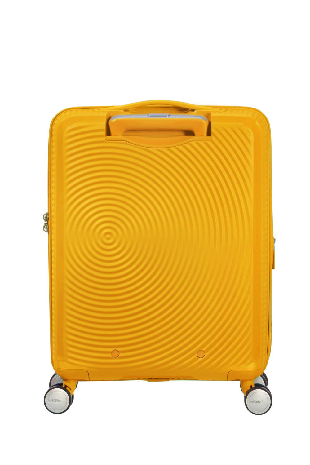 Валіза з розширенням American Tourister Soundbox 55x40x20/23 см Жовтий (32G-06001) - фото 3