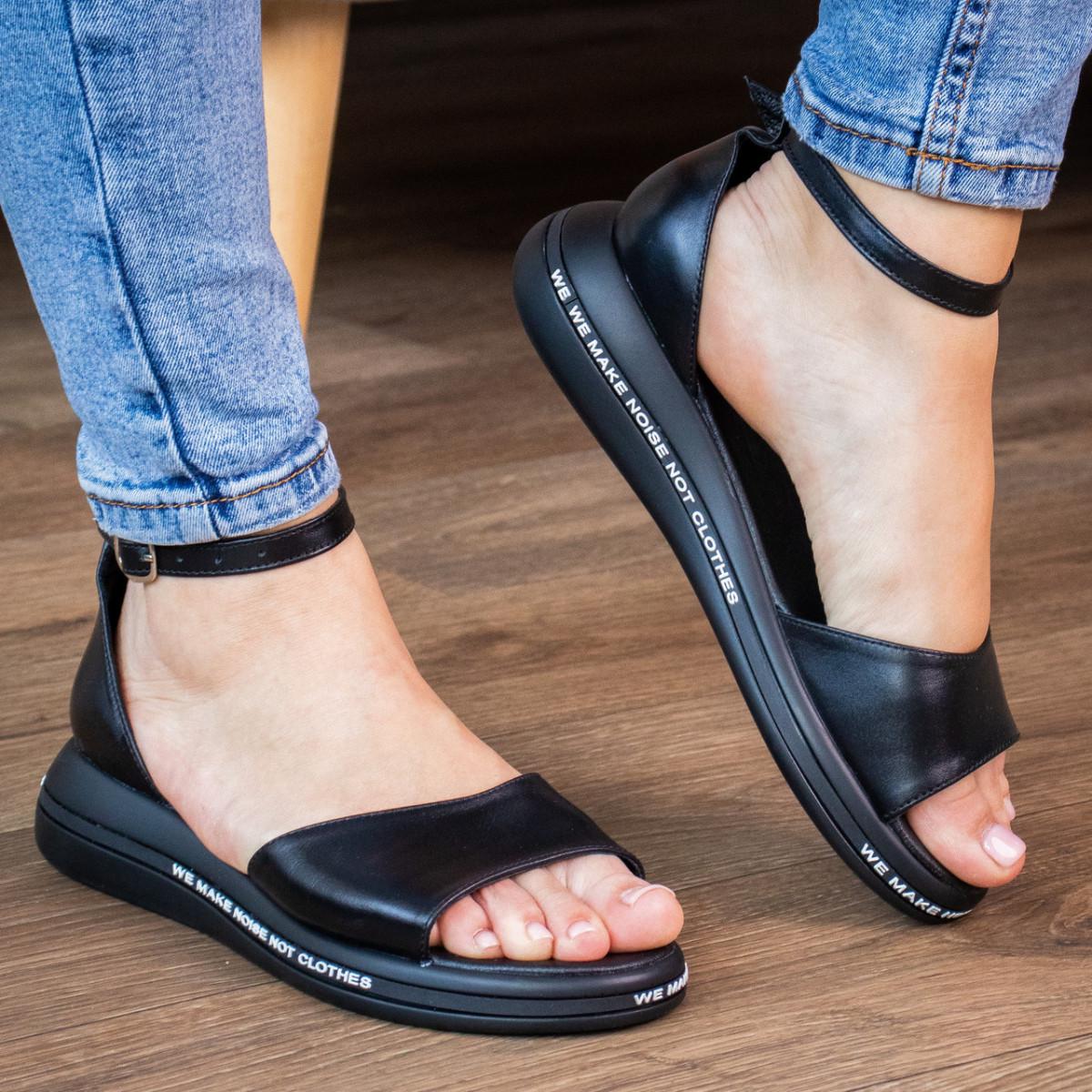 Босоножки женские Fashion р. 38 24,5 см Черный (2976)