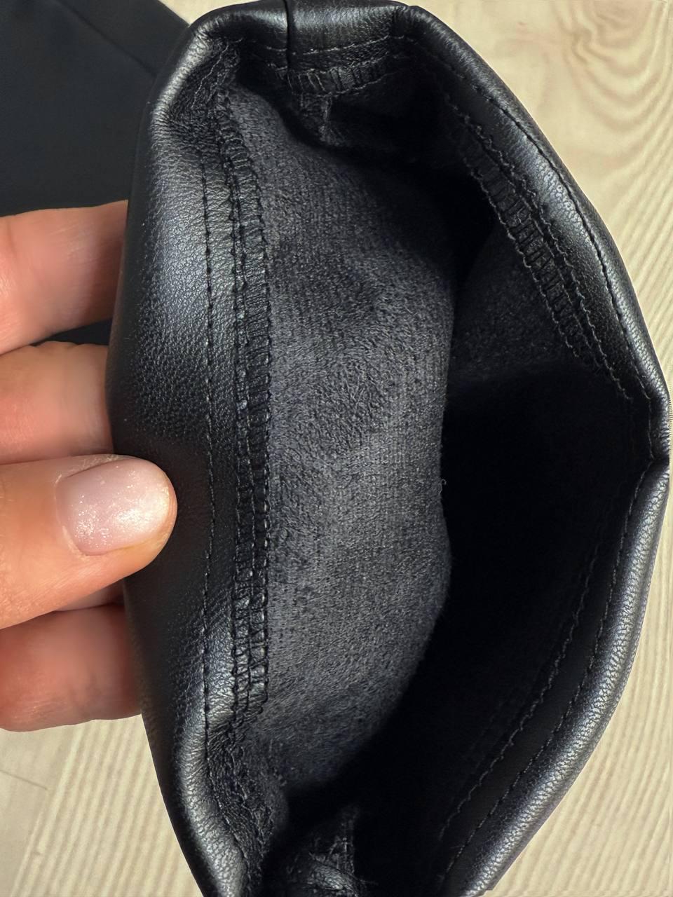 Брюки женские Gritana 237 из экокожи МОМ на резинке большие размеры 4XL Черный (5533) - фото 8