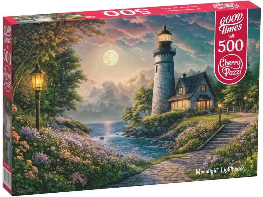 Пазл CherryPazzi Лунный свет маяка 500 эл.
