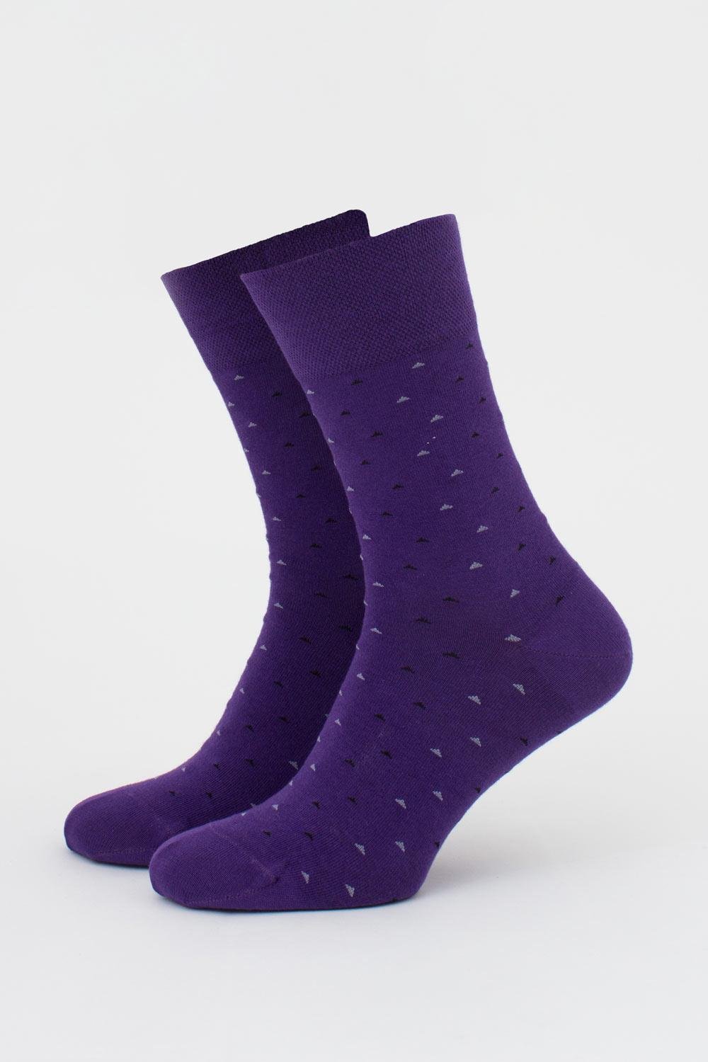 Шкарпетки чоловічі довгі Giulia MS3 BASIC 2401 р. 39/41 Violet (27068249)