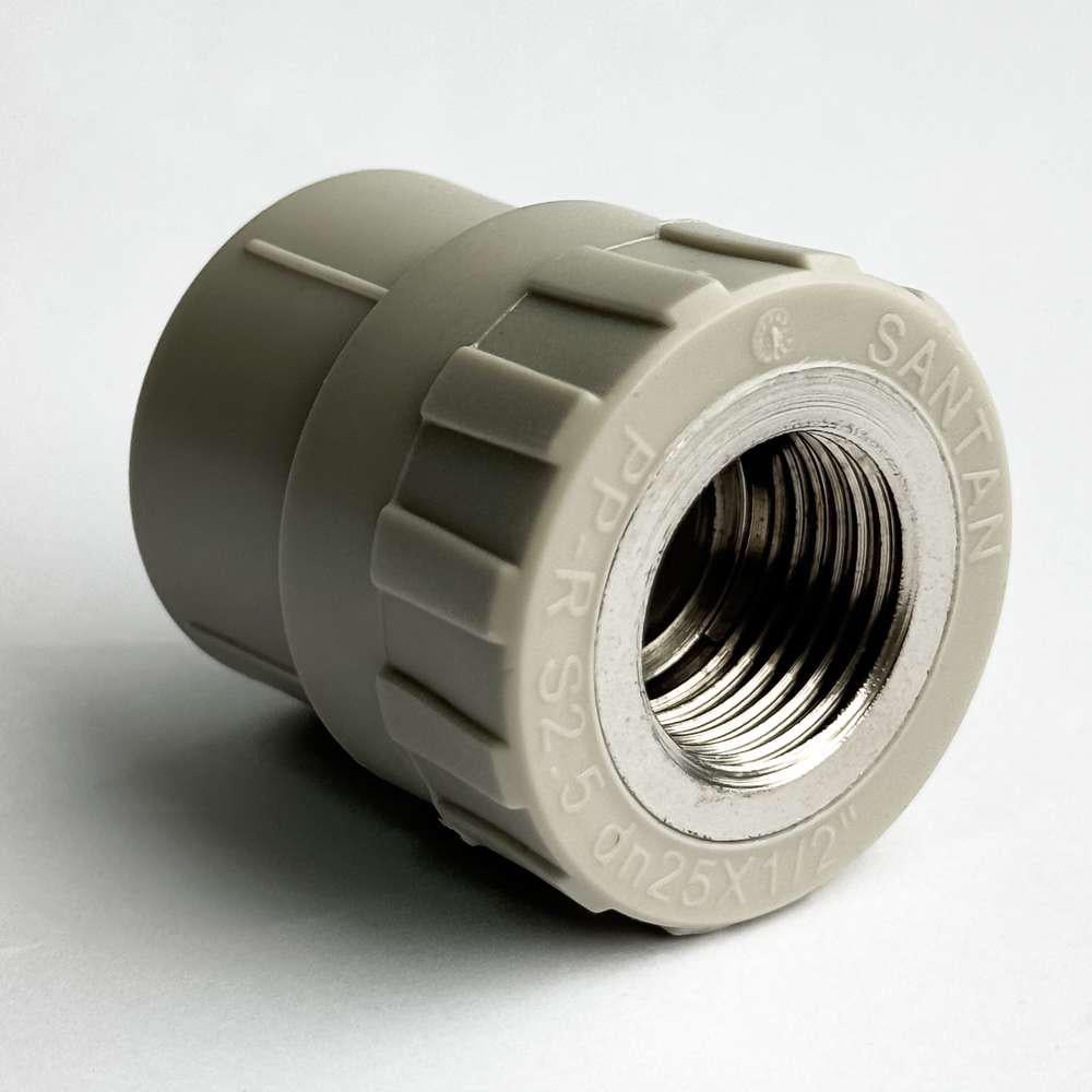 Муфта SANTAN 25х1/2" PP-R с внутренней резьбой (69985)