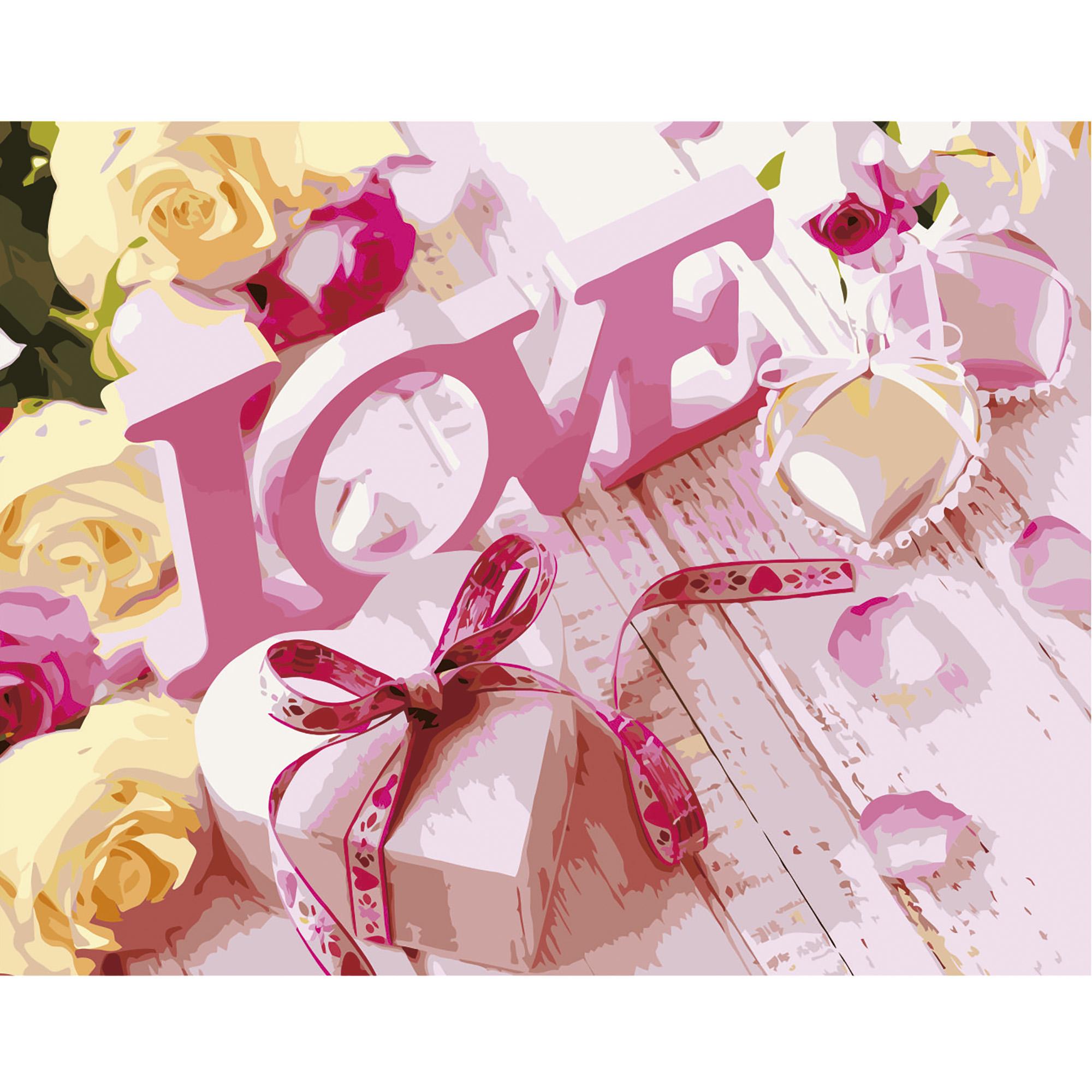 Картина за номерами Strateg Love 40x50 см (VA-2674)