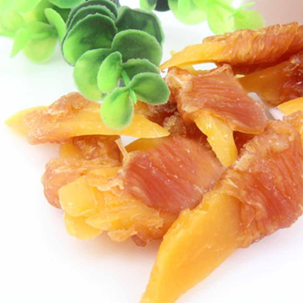 Лакомство для собак Селянські Смаколики Сушеное манго с куриным мясом 500 г